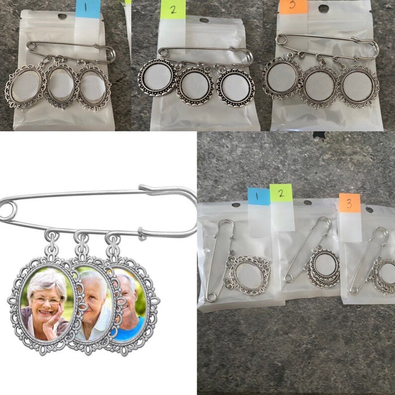 thumbnail image 2 of 9 Piece Heart Badge Pin Set - Assorted Color Brooches For Volunteers & Events 2 of 11