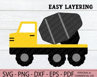 Download Layered Truck Svg Etsy