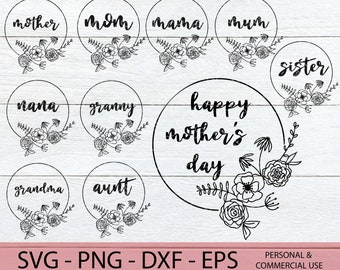 Download Grandma Outline Etsy