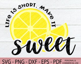 Download Lemon Quote Svg Etsy