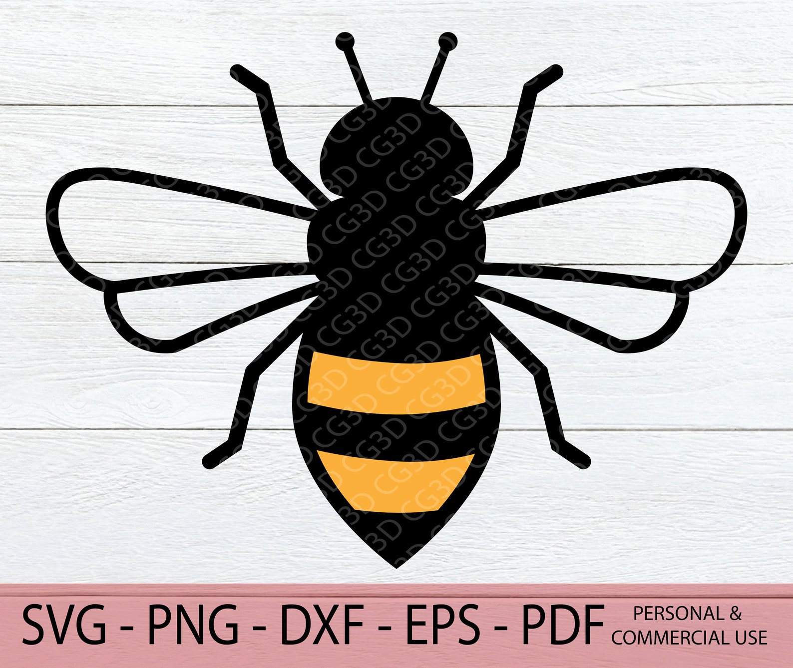 Free Free Layered Bee Svg 839 SVG PNG EPS DXF File