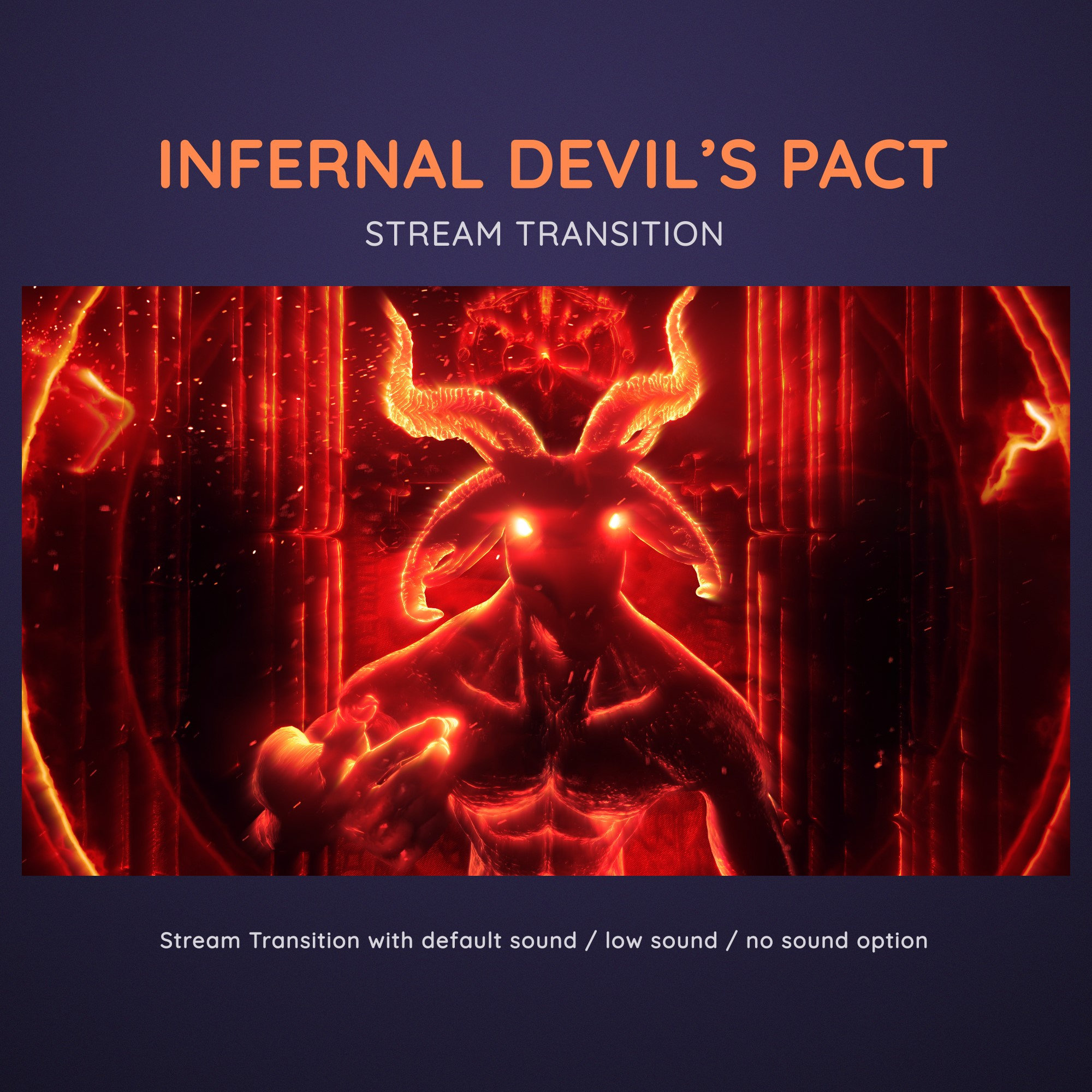 Devil's Pact Infernal Orange Red Stream Switch Transition