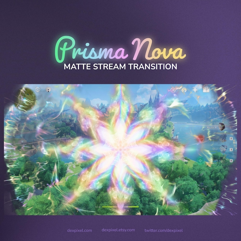 Magicstream Transition Prismatic Rainbow Nova Magic Matte Stream Transition | Colorful Magical ...