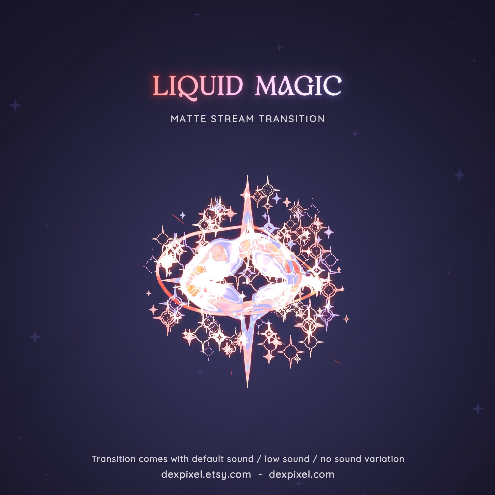 Red Pastel Liquid Magic Matte Stream Transition | Stars and Sparks ...