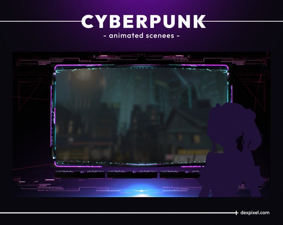 Cyberpunk Animation designs, themes, templates and downloadable