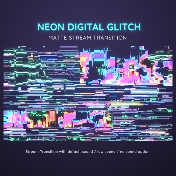 390 Digital Glitch: a Glitchy and Digital-inspired Background