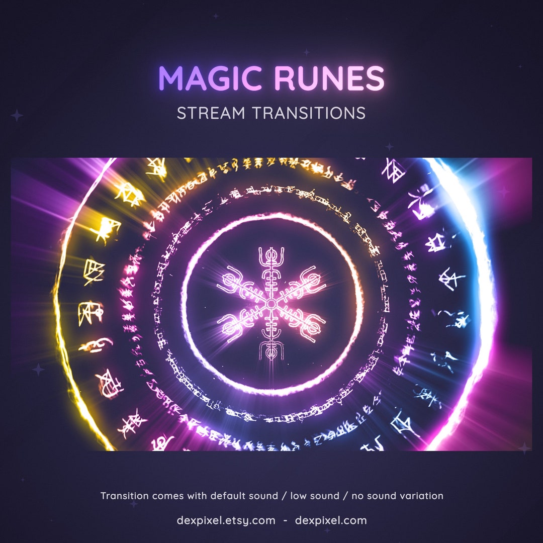 Rainbow Magic Rune Viking Seal Stream Transition | Magic Seal Stream ...
