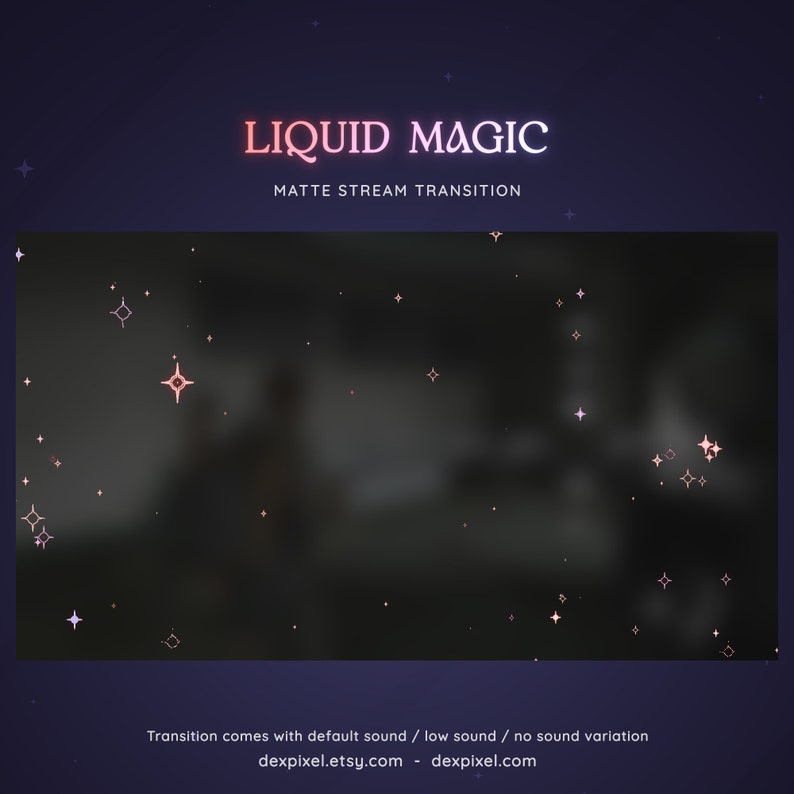 Magicstream Transition Red Pastel Liquid Magic Matte Stream Transition | Stars and Sparks ...