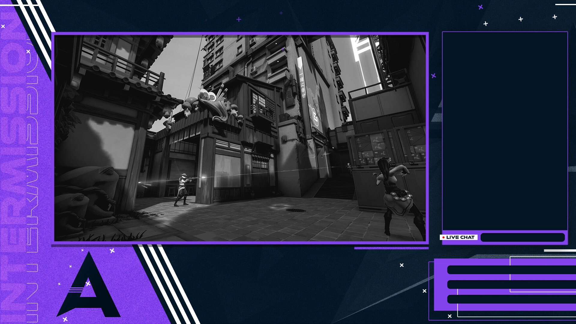 Lila Gaming Stream Overlay Vollpaket Twitch Streaming | Etsy