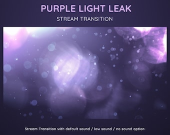 Purple Liquid Magic Stream Transition – Rainbow Neon Pastel OBS Stinger | Animated Twitch Transition with Stars & Sparks | WebM Download
