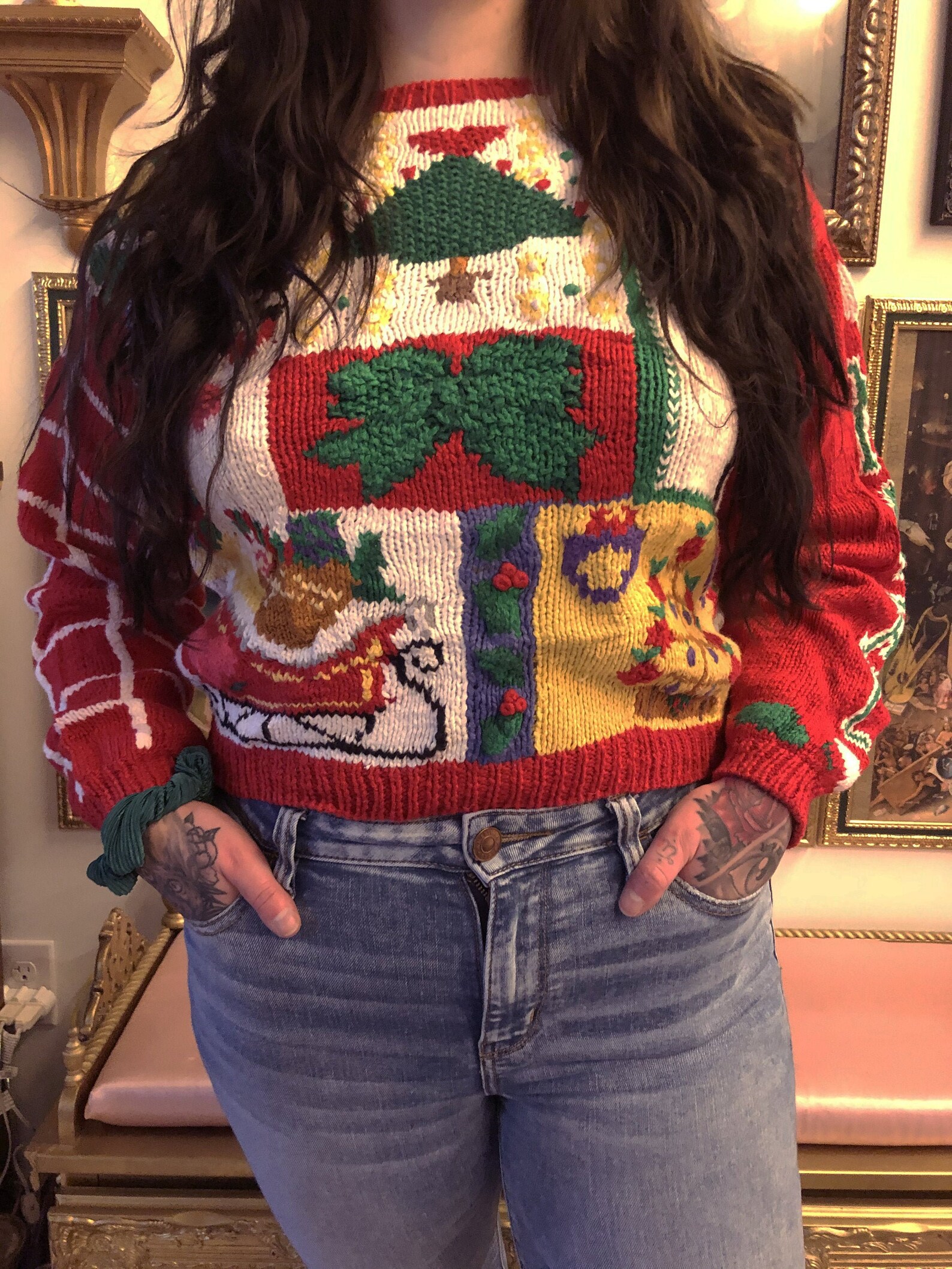 Adorable feo suéter de Navidad Etsy