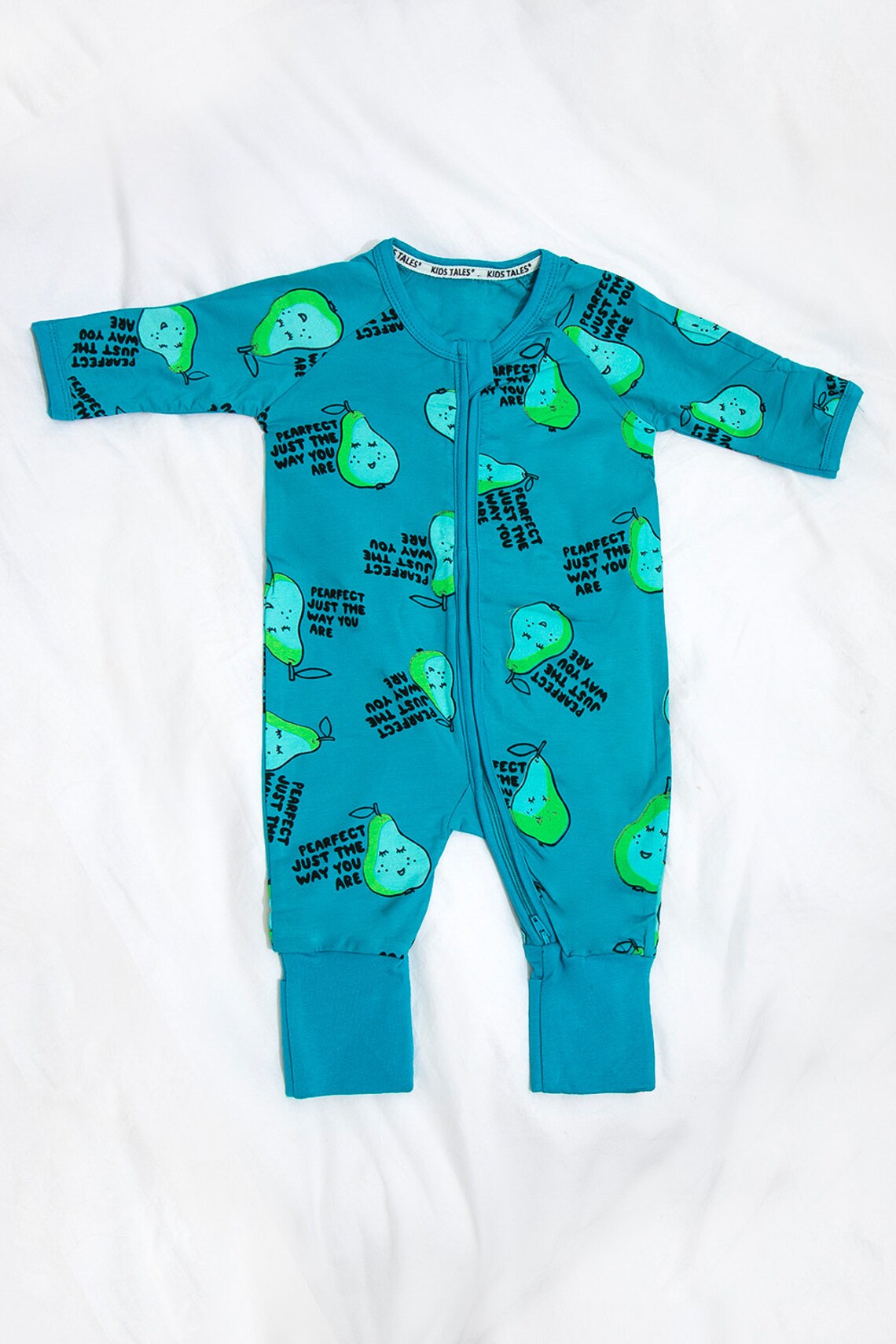Pearfect Baby Zip Sleepsuit Etsy Sweden