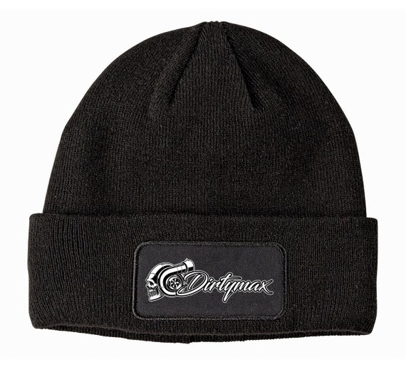 DIRTYMAX Skull Turbo Diesel Skull Winter Hat Beanie