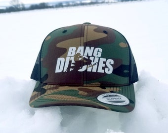 BANG DITCHES SNOWMOBILE Snapback Hat - Sled, Ski-Doo, Arctic Cat, Yamaha, Braap, Braaap :  More Color Options available