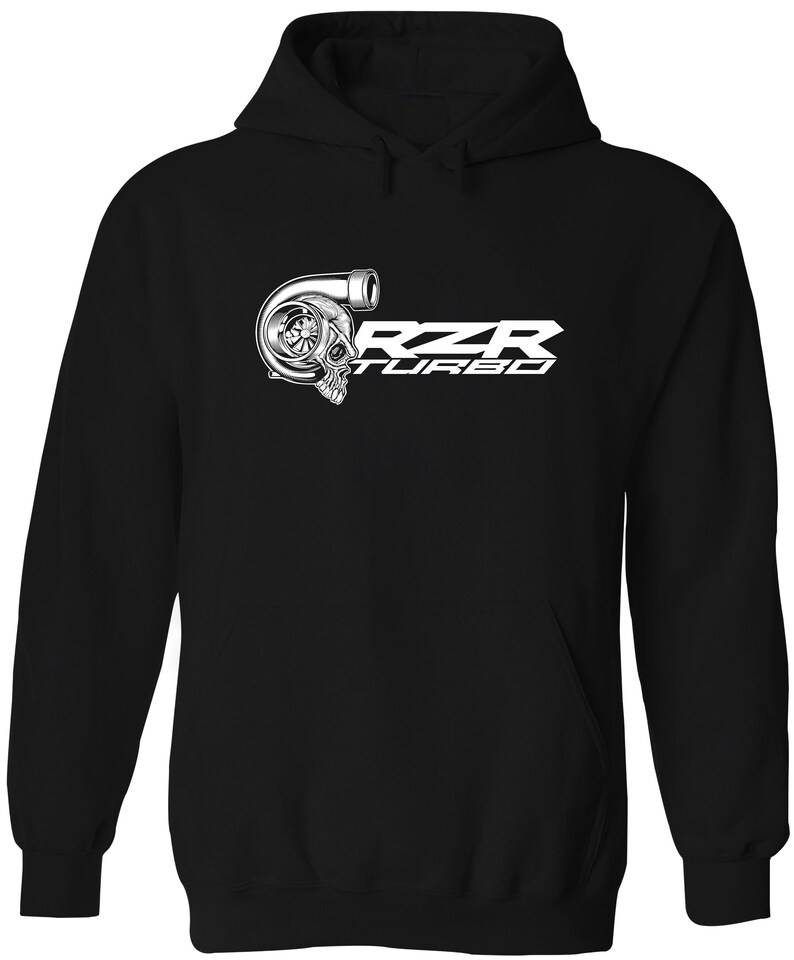RZR Turbo Skull Hoodie Pullover Sweatshirt Sweater Braap Etsy