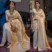 Wedding Special Golden White Banarasi SOFT WEAVING SILK With Beautiful Rich Pallu And Blouse For Women Designer Sari
