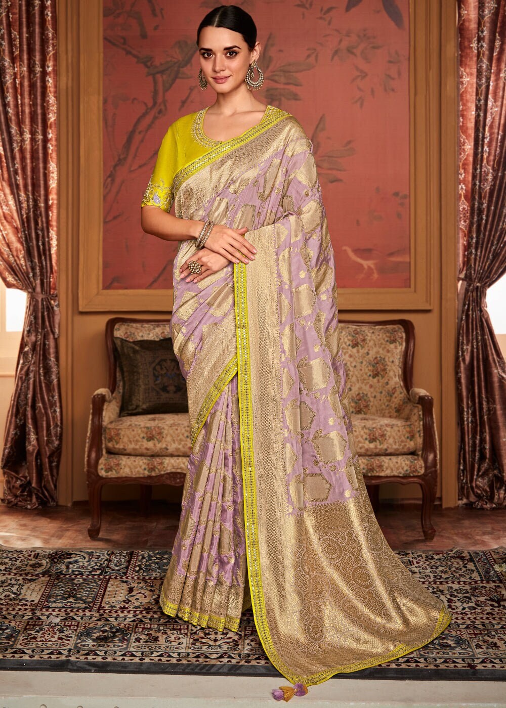 Saree for shop 25th wedding anniversary