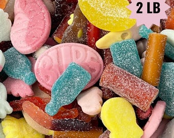 2LB Swedish Candy Lösgodis, Swedish Mix Candy, Mixed Candy from Sweden, Swedish Godis, Lösgodis, Swedish fika