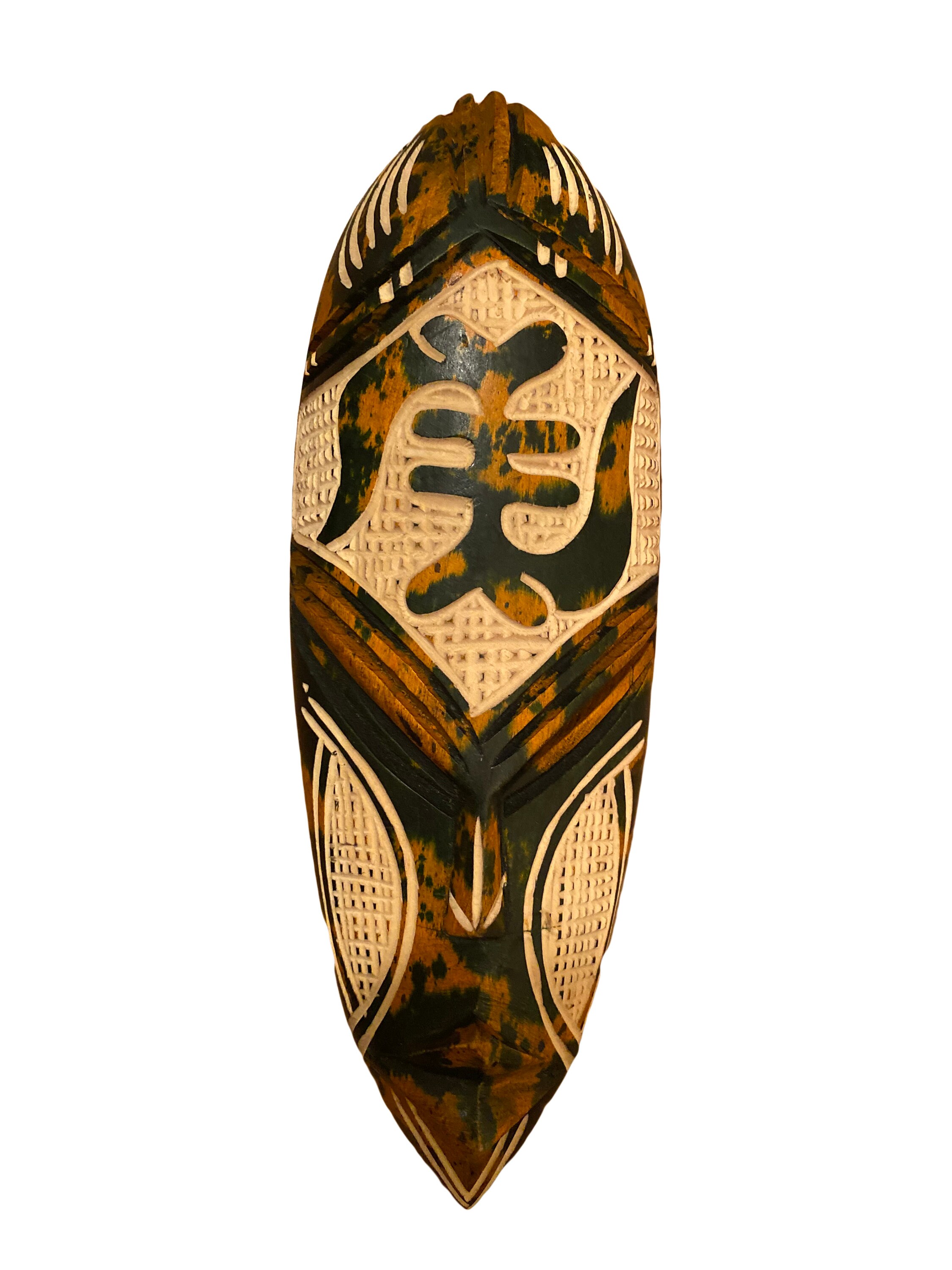 Small African Odum Wooden Mask Etsy