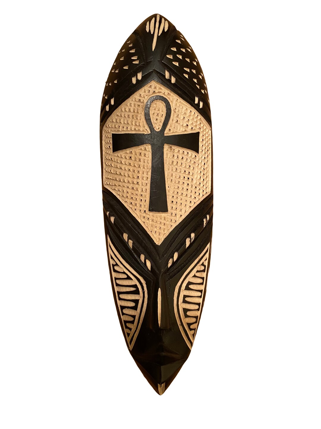 Small African Odum Wooden Mask Etsy