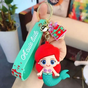 3D Keychain Disney Princesses for Girl