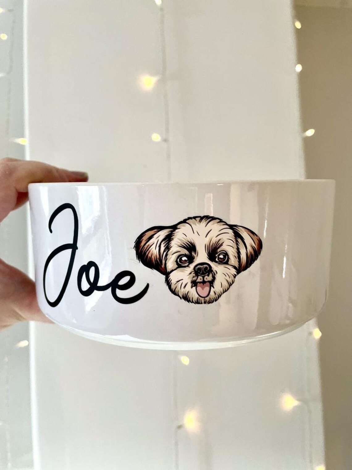 Custom Pet Bowl/Funny Dog Food Bowl/ Ceramic Pet Bowls/ Dogs Etsy