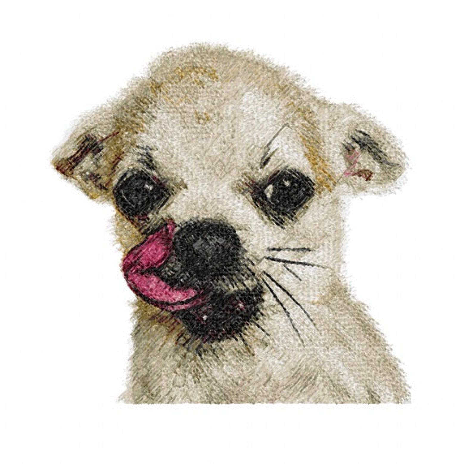 Chihuahua machine embroidery design chihuahua puppy small  etsy