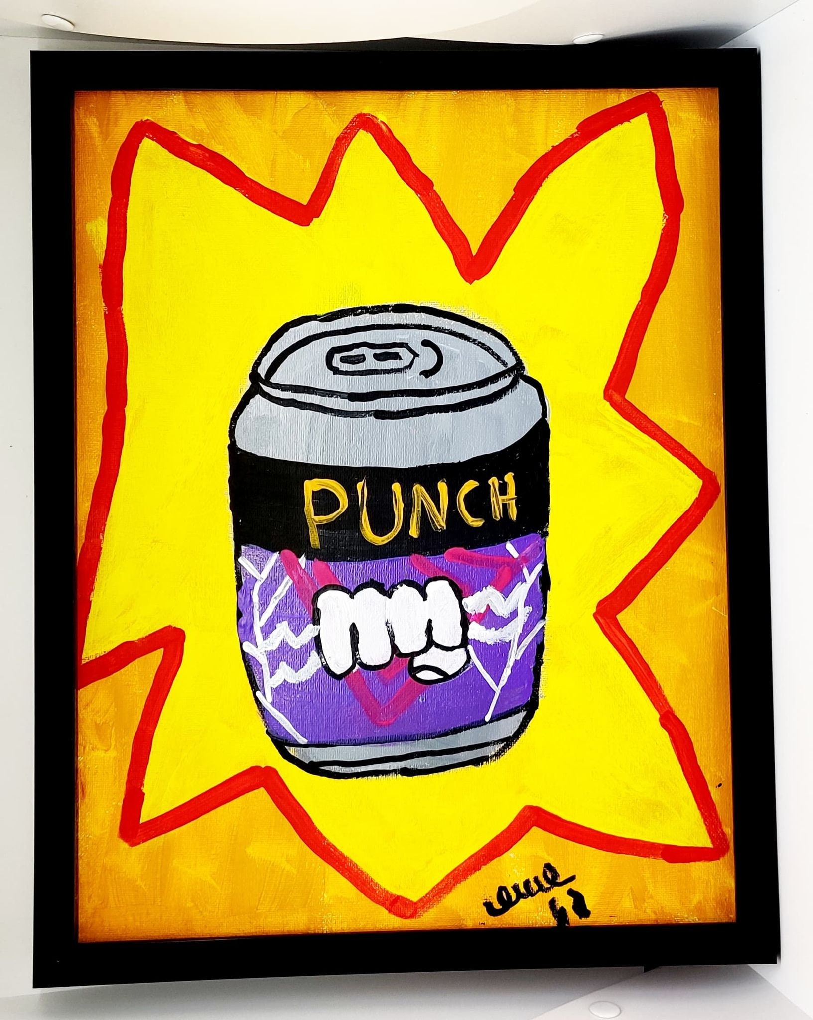 Willy's Wonderland Punch Soda Art Punch Soda Painting Etsy