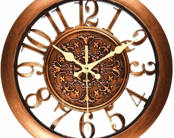 Non Ticking Clock | Etsy
