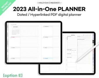 2023 iPad Planner / Digital Planner / BASIC Weekly+SELFCARE Daily