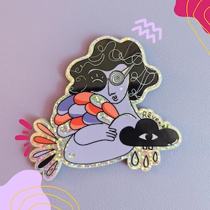 Sticker Rêveries | Un mélange de rêve et de magie | Sticker vinyle