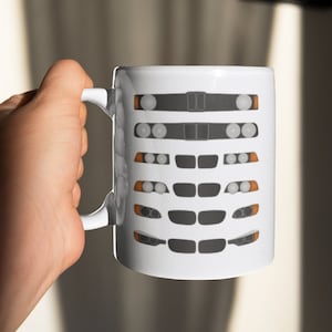 Bmw 3 Series Evolution Mug – Showcasing Generations Of Headlights – Perfect For Car Enthusiasts And Bmw Lovers – 11oz Ceramic Mug