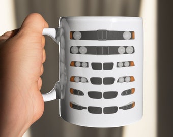 Taza Evolution Serie Bmw 3 – Muestra generaciones de faros delanteros – Perfecta para entusiastas de los automóviles y amantes de Bmw – Taza de cerámica de 11 oz