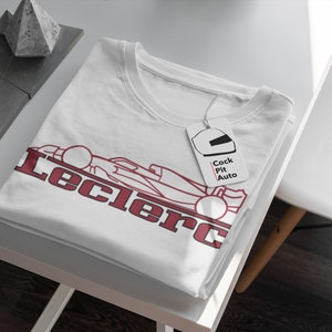 Charles Leclerc F1 Shirt T-Shirts, Short Sleeve Charles Leclerc Shirt, F1 Merch, Ferrari F1 Merch