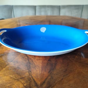 Old blue bowl by Villeroy and Boch Dresden