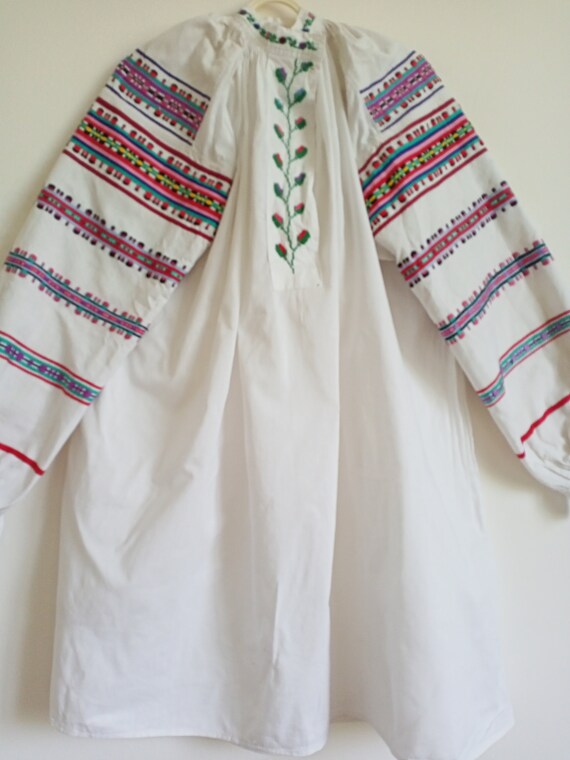 948 Shirt antique embroidered Dress Ukrainian old… - image 9