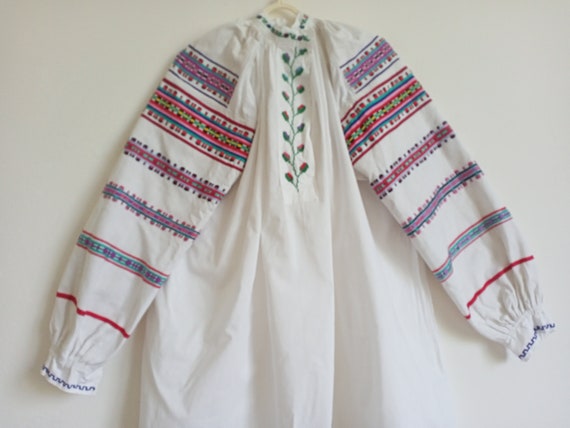 948 Shirt antique embroidered Dress Ukrainian old… - image 2