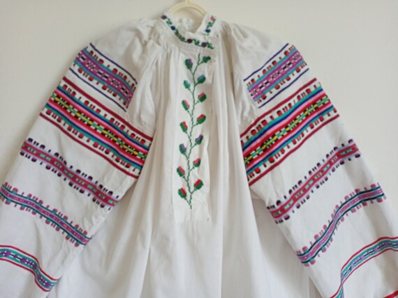 948 Shirt antique embroidered Dress Ukrainian old… - image 8