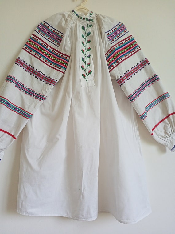 948 Shirt antique embroidered Dress Ukrainian old… - image 3