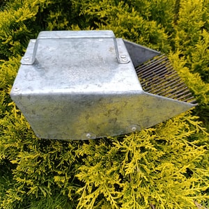 Rechen Hand zum Sammeln von Beeren und Blumen Werkzeug Metall ländlichen Picker Edelstahl Schöpfkelle Tanne pflücken Pilz Picker zum Ernten von Beeren