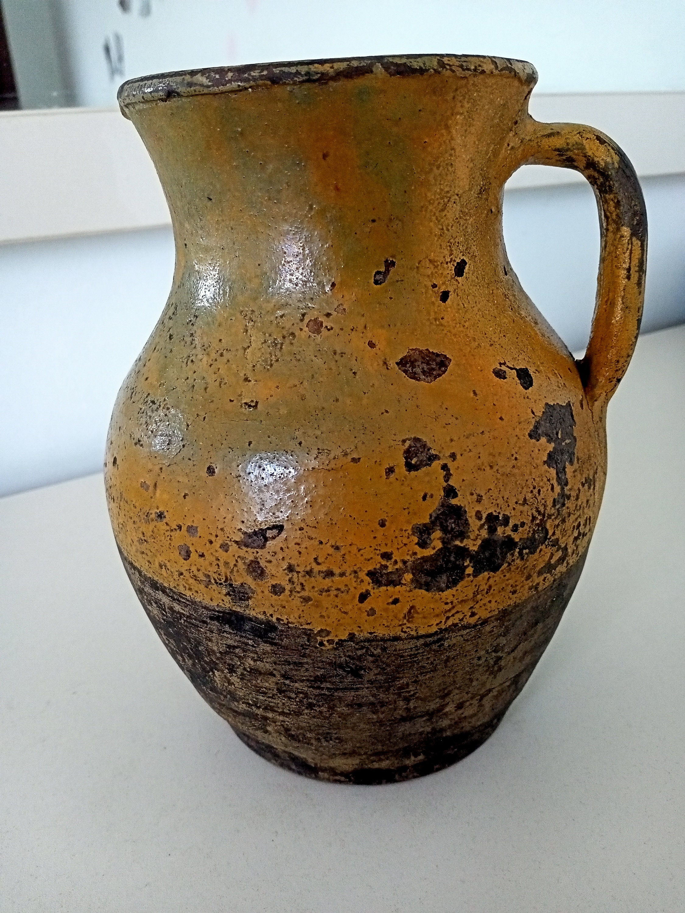 Antique Clay Jug Ancient Ceramic Bowl Vintage Pitcher Etsy UK