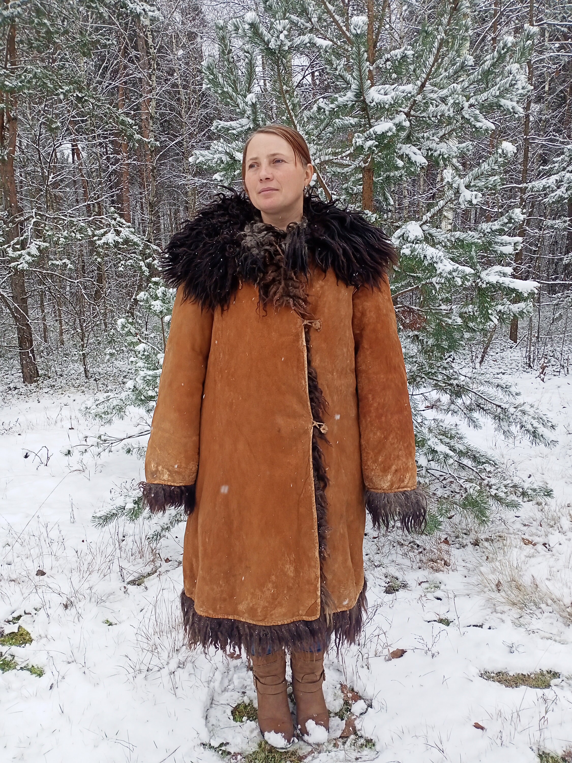 触り感がとても良いsheepskin服を譲ります。。 触り感がとても良いsheepskin服を譲ります。。