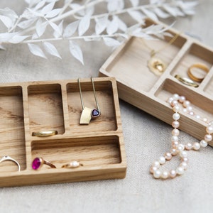 Oak jewelry box