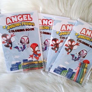 Custom Coloring Books | Party Favors | Kids Activity Book | 1st Birthday | Birthday | Coloring Book | Custom Party Favor