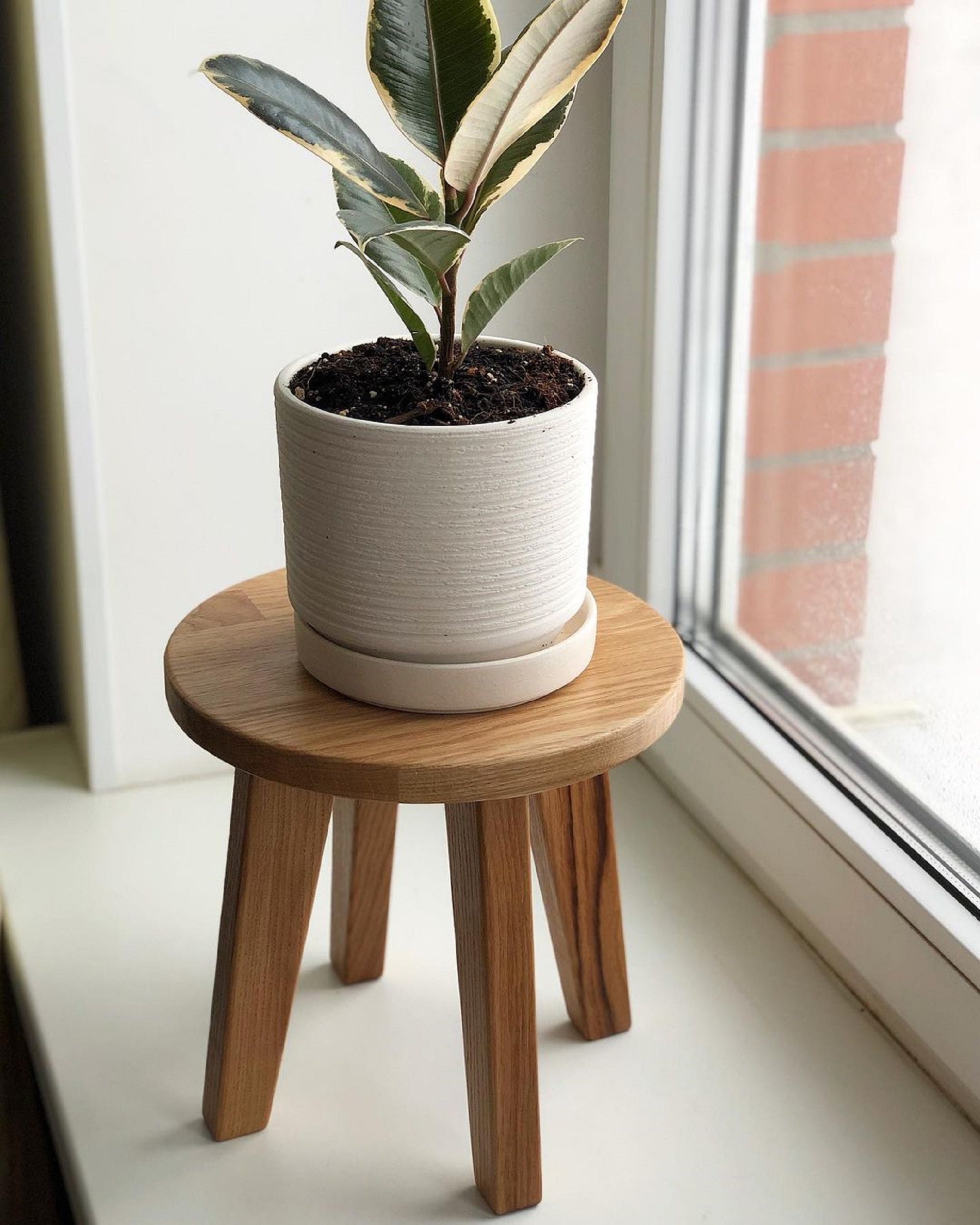 Pflanzenständer kleine Holzhocker kleiner Hocker Hocker für | Etsy