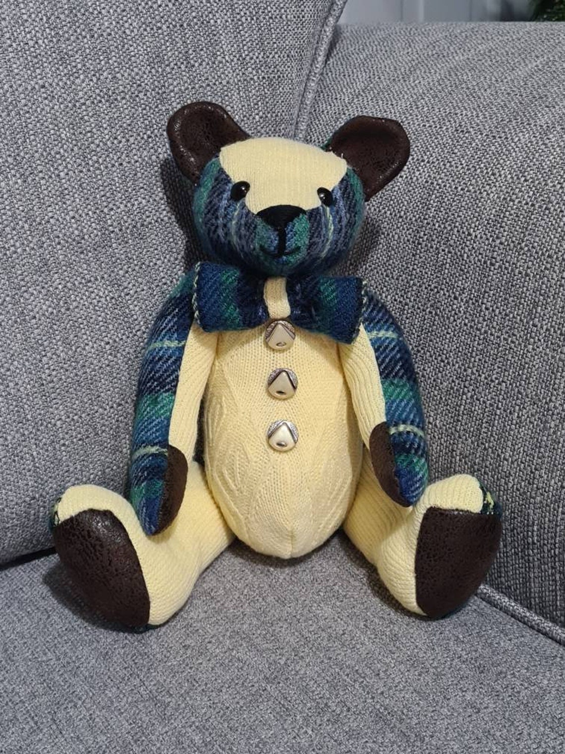 Memory and Keepsake Bears Made From Your Loved Ones Clothing Etsy UK