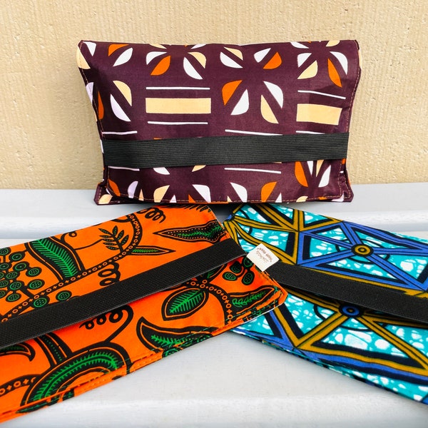 Diaper bag “Cocody” - Handmade African diaper bag - Various Afro patterns and colorful colors - Patterned baby bag made of cotton