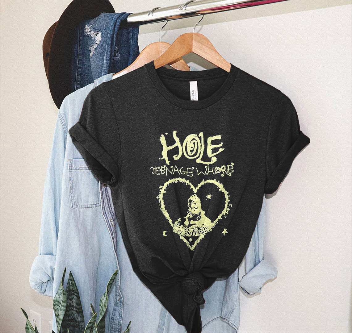 Love Hole Band TShirt 3 Vintage Tee Music Tee Design Etsy