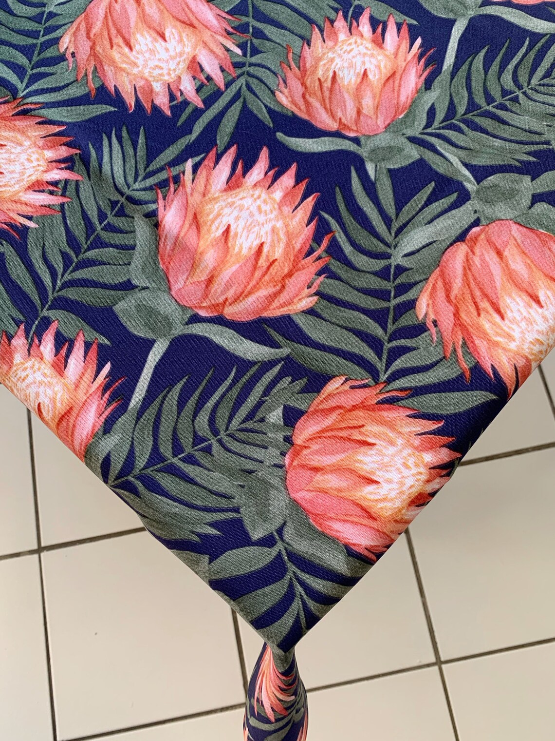 Bold King Proteas Rectangular Tablecloth South African Etsy