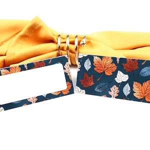 Naam Plaatskaart, Herfstavonden, Zitplaatsen voor gasten, Tafeldecor, Buffet Voedsellabel, Tent Gevouwen / Stijl 5